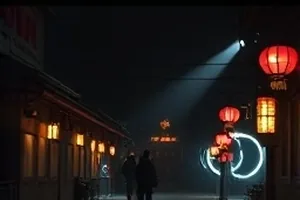 《长夜档案》旧案卷宗室灯光下的档案特写封面